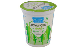 Mother Dairy Advanced Dahi Probiotic  Tub  400 grams